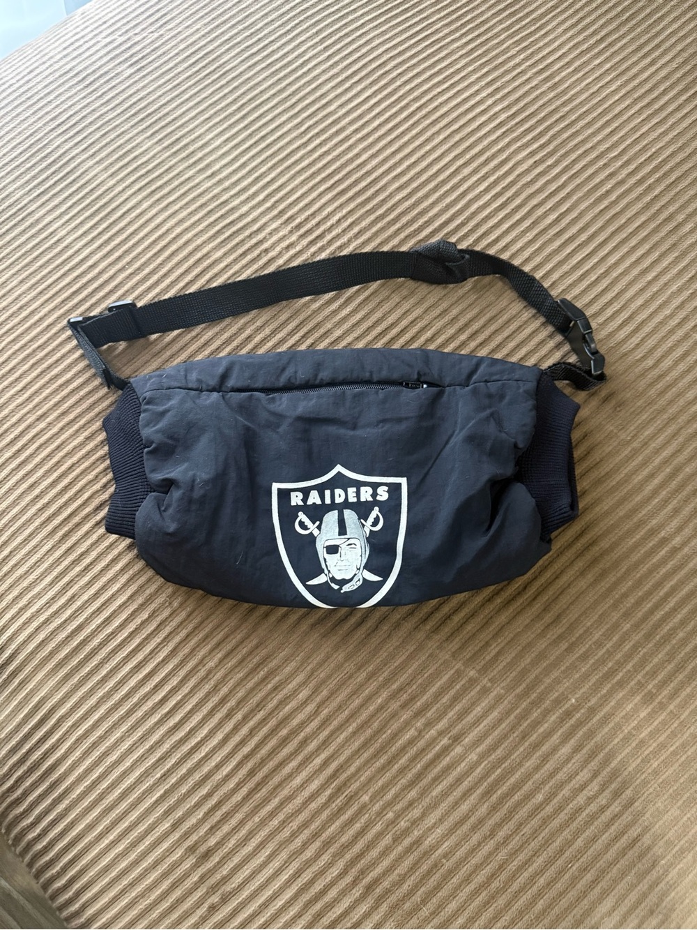 Riders by Lee Black Raiders Waist Bag with White Logo
